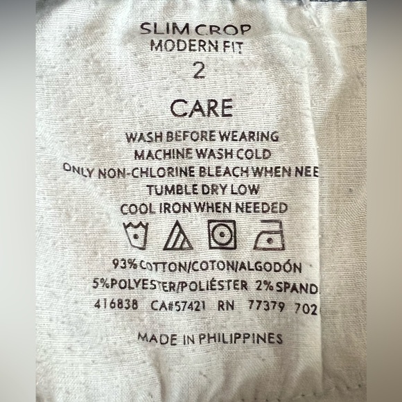 Ann Taylor slim crop jeans - Picture 5 of 5